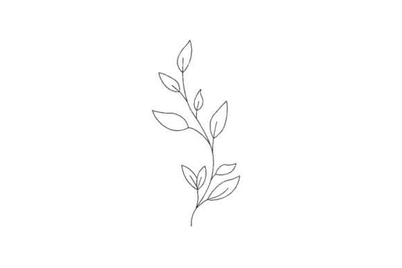 A Branch with Leaves