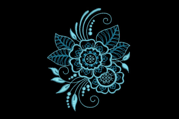 Folk Art Flower Embroidery