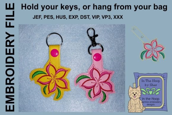 Swirly Flower Key Fob Review